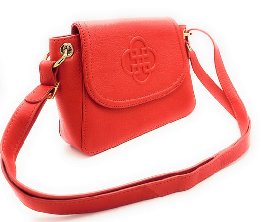Saddler Emma Leather Designer Handbag with Ring Detail