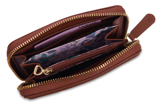 Annie RFID Leather Wallet