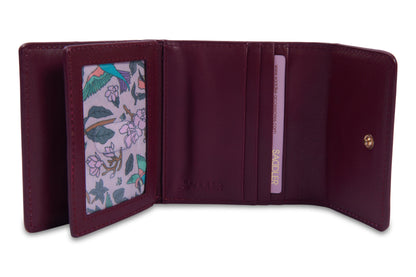 Edith RFID Leather Card Case