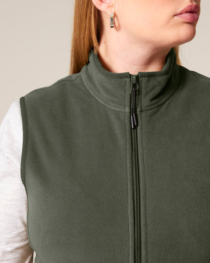 Recycled Fleece Bodywarmer: Womens