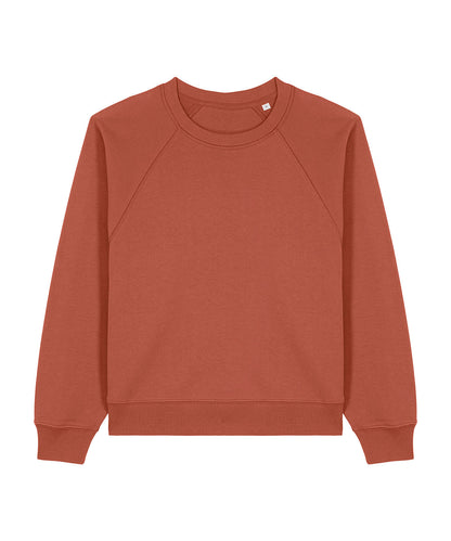 Organic Cotton Raglan Sweatshirt: Womens