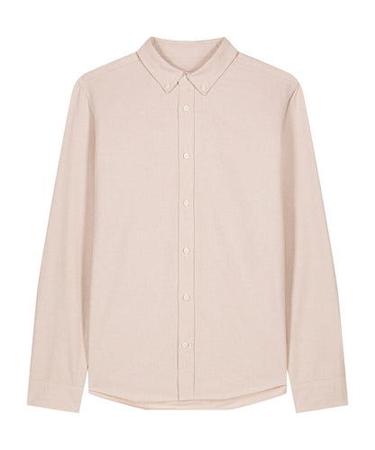 Organic Cotton Oxford Long Sleeve Shirt: Mens