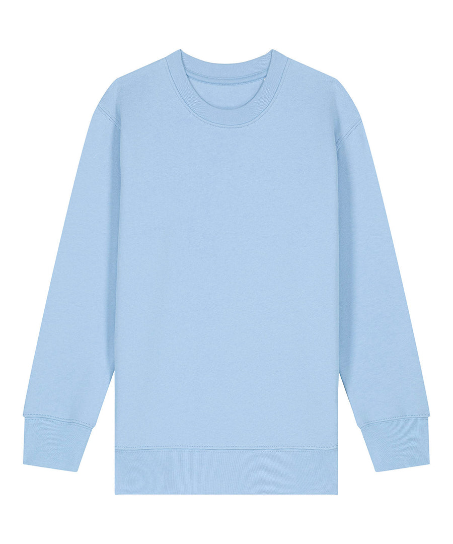 Sudadera orgánica con cuello redondo para niños