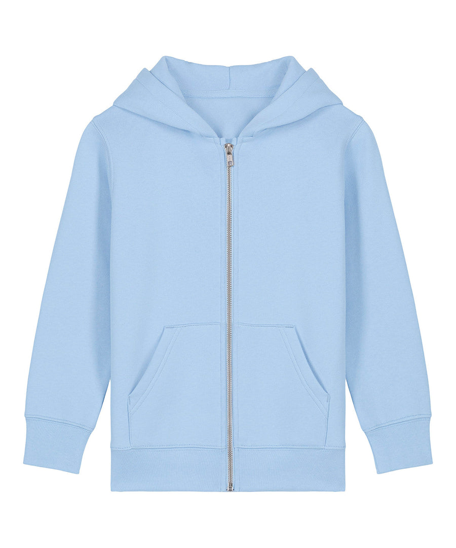 Sudadera con capucha y cremallera para niños Organic Colours
