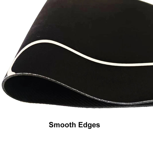 Cat-Themed Diatomaceous Earth Bath Mat - Black Cartoon Design