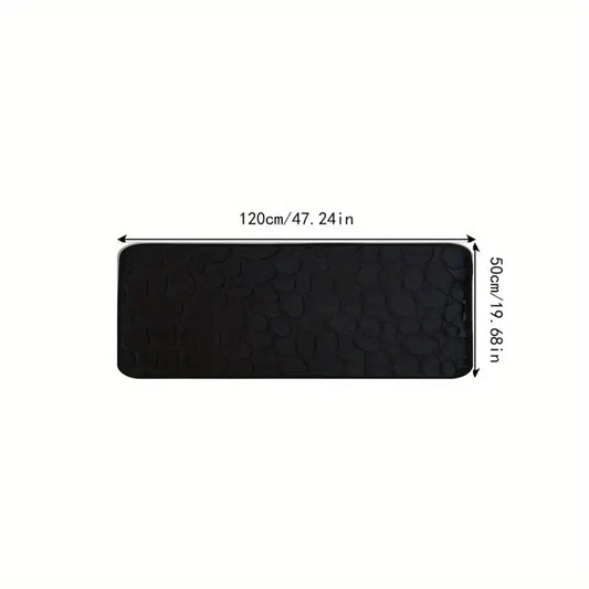 Large Water Absorbent Bath Mat - Anti-Slip Door Mat