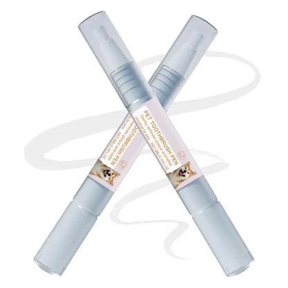 Pet Teeth Cleaning Pen - Fresh Breath & Tooth Whitening for Dogs & Cats - Bascora