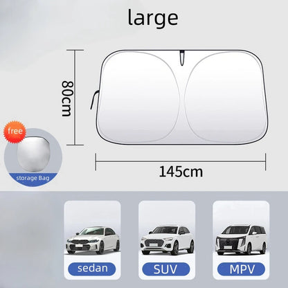 Car Front Window Sunshade - Bascora