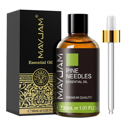 30ML Aromatherapy Essential Oil Set - Lavender, Vanilla, Jasmine & More - Bascora