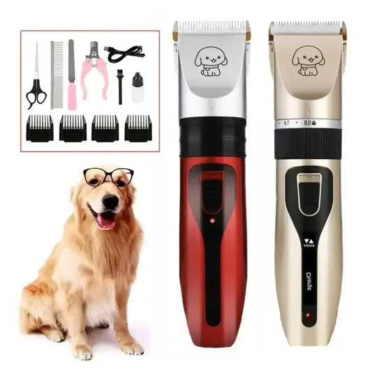 Tondeuse professionnelle en métal pour animaux de compagnie - Conception robuste