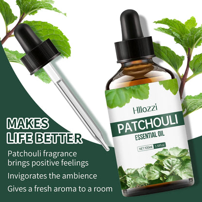 Patchouli Essential Oil - Moisturizing Diffuser & Massage Oil - Bascora
