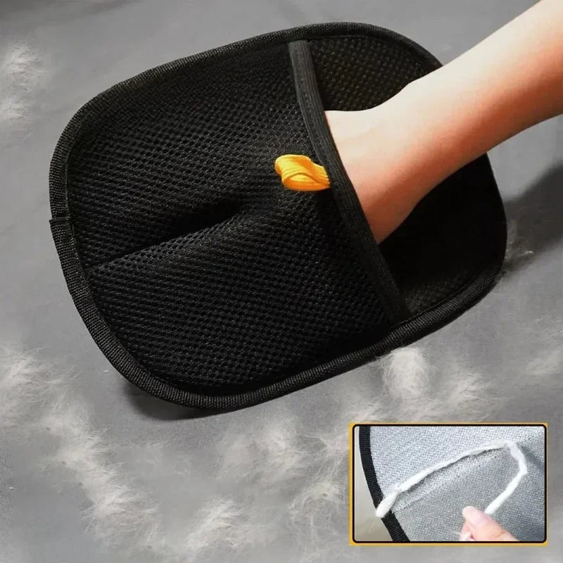 Gants anti-poils pour animaux de compagnie – Outil de toilettage et de nettoyage antistatique
