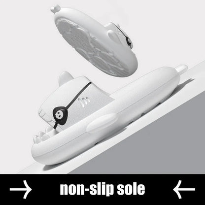 Summer Shark Slippers - Comfortable and Stylish Footwear - Bascora
