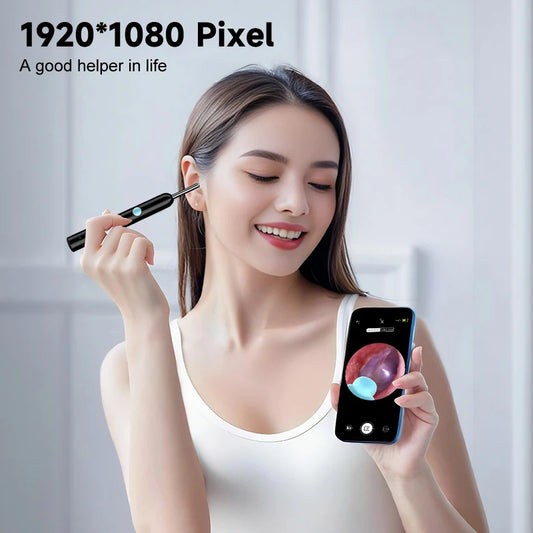 Smart Visual Ear Camera HD1080P - WiFi Ear Cleaner with Case