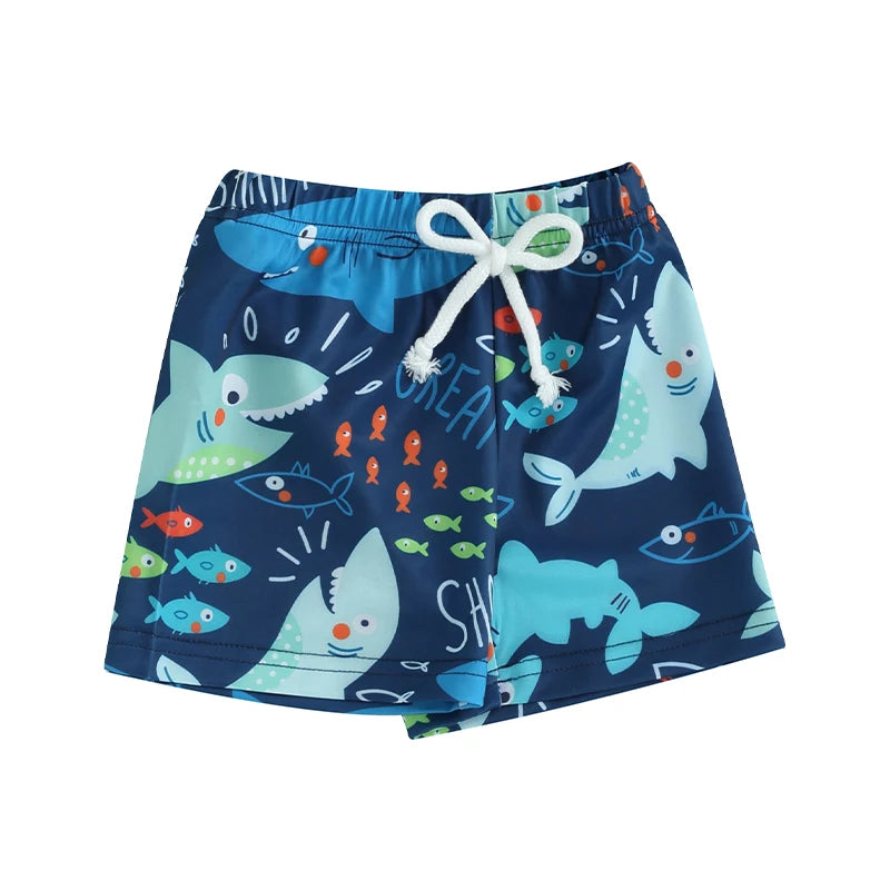 Bañador hawaiano para niños pequeños - Cintura elástica