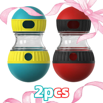 Interactive Dog Treat Dispenser Toy - Adjustable Slow Feeder for All Sizes - Bascora