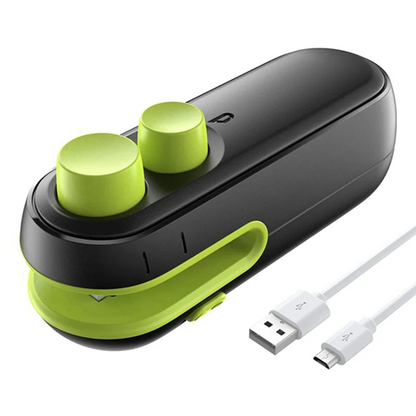 Reliable Mini Bag Sealer - Rechargeable Vacuum Sealing Machine - Bascora