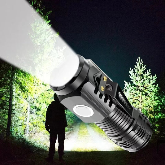 Cap Clip LED Flashlight - Hands-Free Mini Light