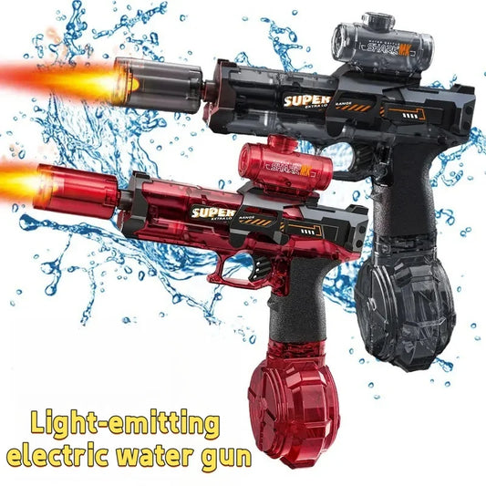 Pistola de agua eléctrica LED