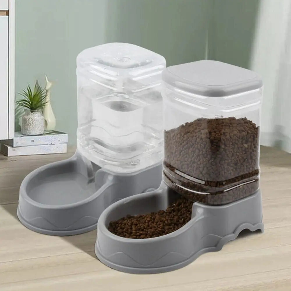 3.8L Automatic Pet Water Fountain - Large Capacity Food & Water Dispenser