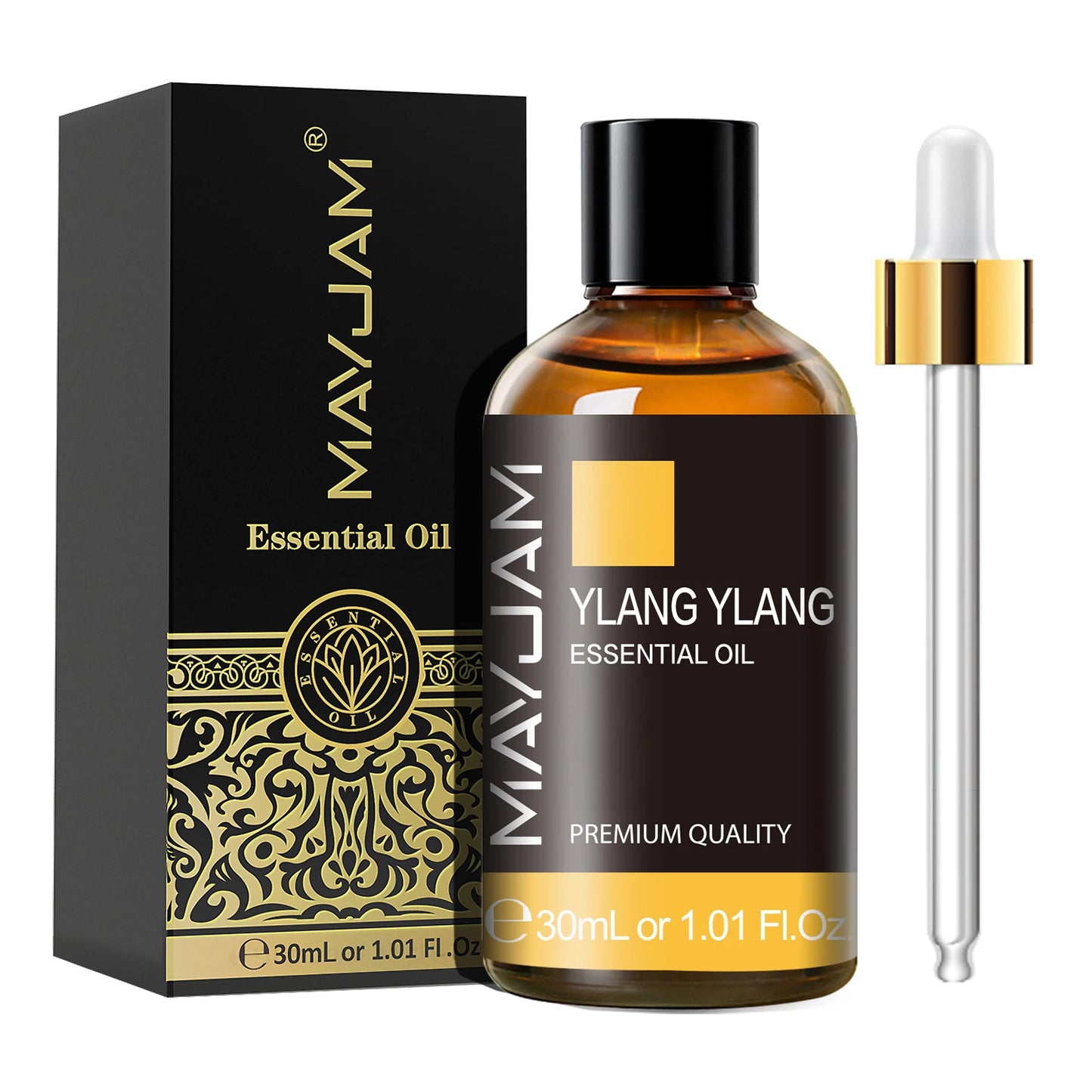 30ML Aromatherapy Essential Oil Set - Lavender, Vanilla, Jasmine & More