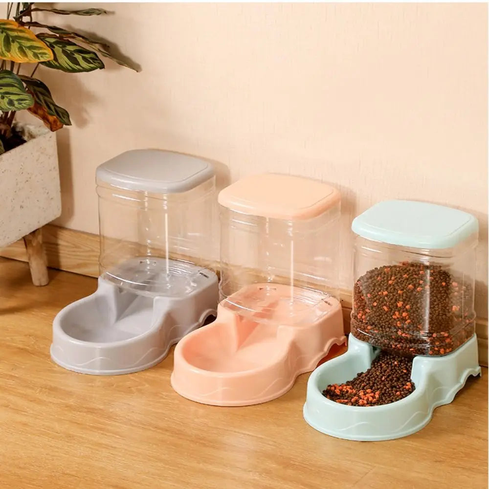 3.8L Automatic Pet Water Fountain - Large Capacity Food & Water Dispenser