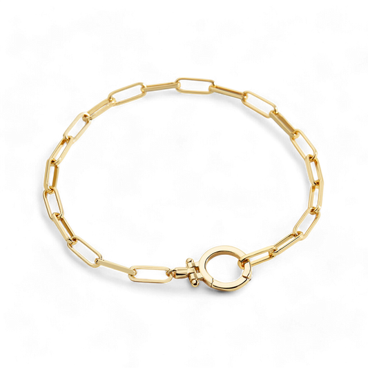 Savaé Design Paperclip Chain Bracelet