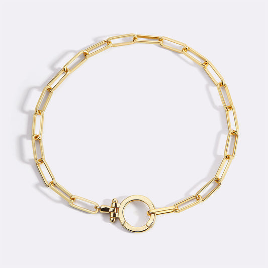 Savaé Design Paperclip Chain Bracelet