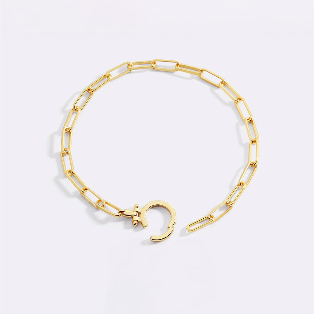 Savaé Design Paperclip Chain Bracelet