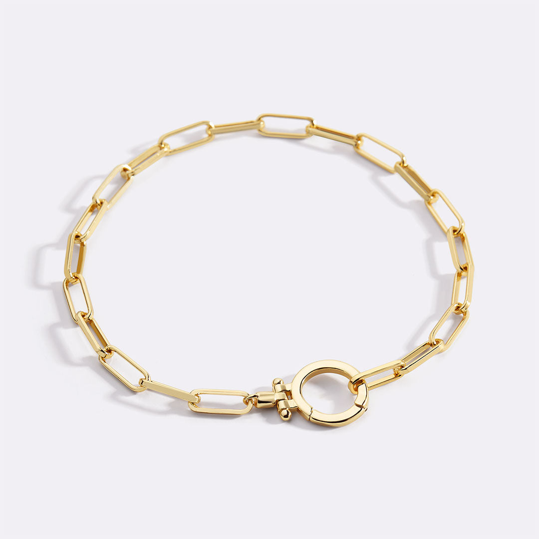 Savaé Design Paperclip Chain Bracelet