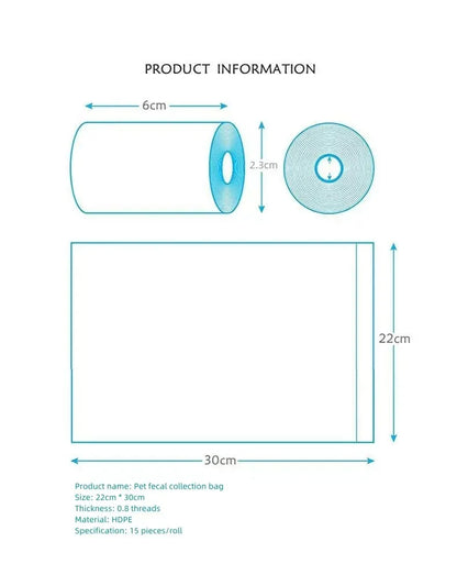 Dog Poop Bag Dispenser - Bascora
