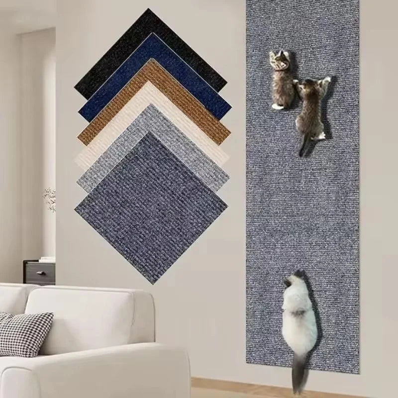 Protector de sofá para rascadores de gatos - Tapete autoadhesivo para muebles