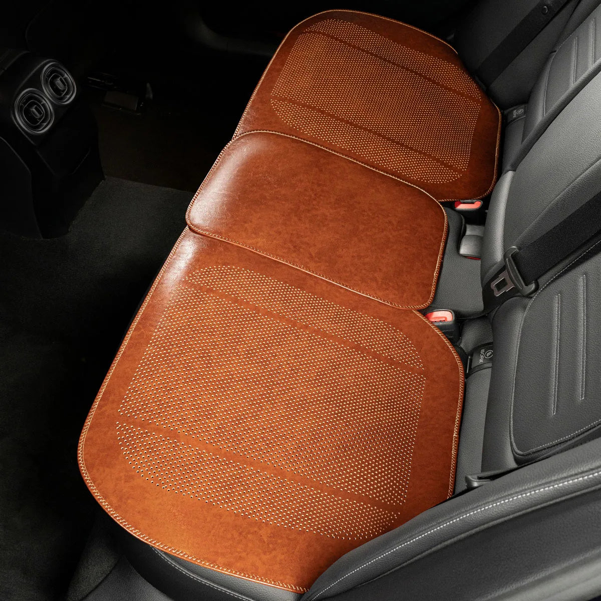 Ultra-thin Car Seat Cushion - Genuine Leather