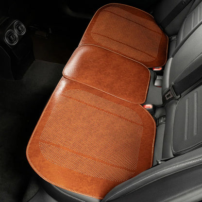 Ultra-thin Car Seat Cushion - Genuine Leather - Bascora