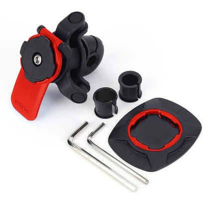 Motorcycle Bike Phone Holder - 360° Rotatable Navigation Stand - Bascora