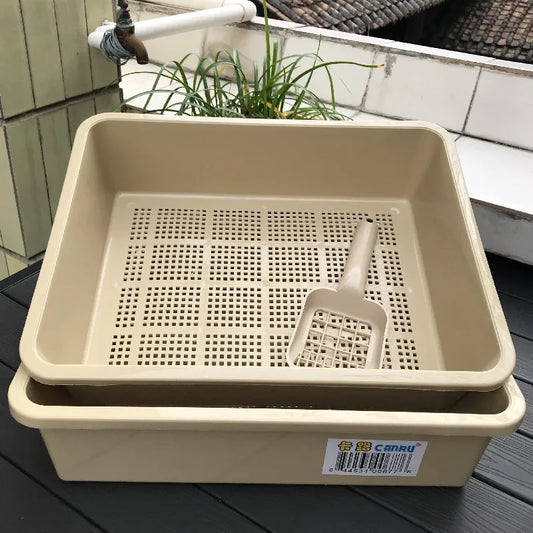Pet Toilet Training Solution - Bedpan & Litter Box