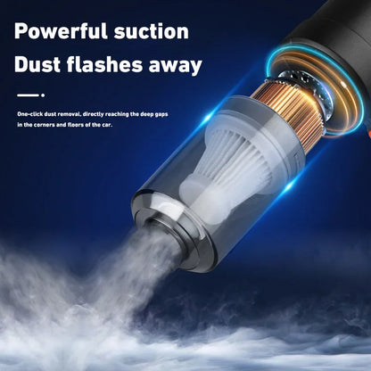 Portable Small Vacuum Cleaner - Household Pump Handheld - Bascora