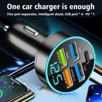 250W PD Car Charger - Bascora