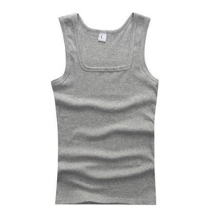 Men's Tank Top - Gym Workout Fitness Vest - Bascora