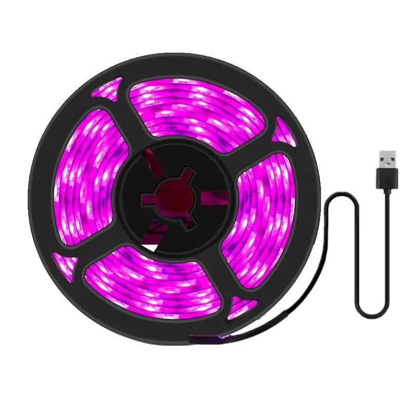 LED Grow Light Strip - Full Spectrum USB 5V for Indoor Plants