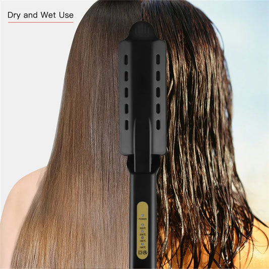 Professional Titanium Hair Straightener - Wide Plate