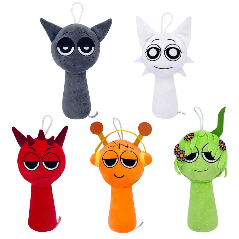 Cartoon Plush Toys - Stuffed Animal Doll Set for Kids