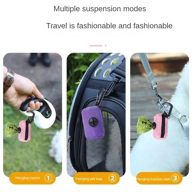 Distributeur de sacs à crottes de chien