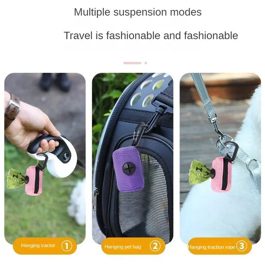 Distributeur de sacs à crottes de chien