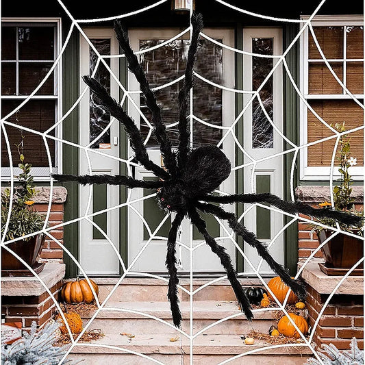 Halloween Giant Black Spider - Haunted House Decoration