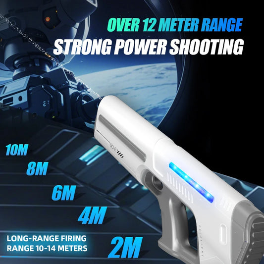 Pistola de agua eléctrica de largo alcance