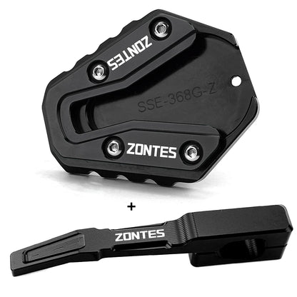 Motorcycle Kickstand Extension Pad - Enlarged Side Stand Pedal - Bascora