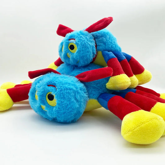Halloween Spider Plush Toy - Soft Stuffed Blue Anime Doll