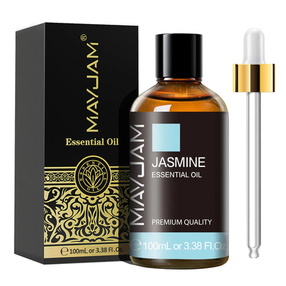 Essential Oil Set with Dropper - Aromatherapy Oils for Diffusers - Bascora