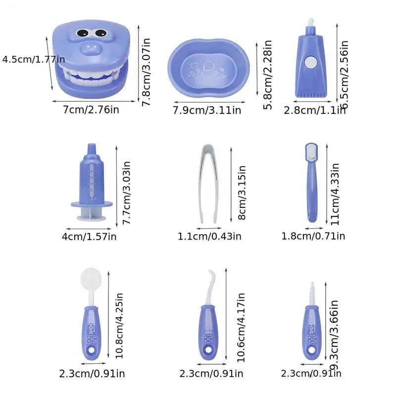 Montessori Dentist Toy - Doctor Role Play Learning Set